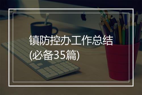 镇防控办工作总结(必备35篇)