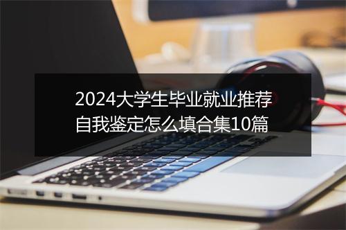 2024大学生毕业就业推荐自我鉴定怎么填合集10篇