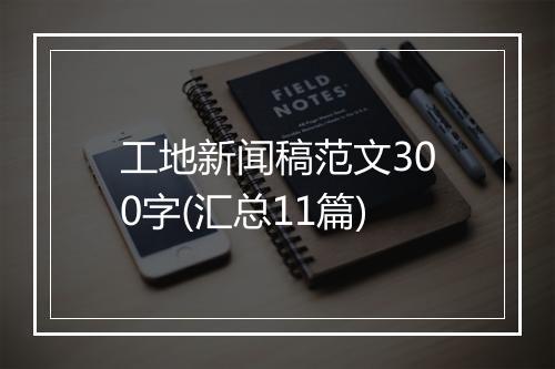 工地新闻稿范文300字(汇总11篇)