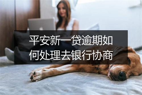 平安新一贷逾期如何处理去银行协商