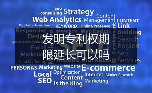 发明专利权期限延长可以吗