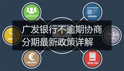 广发银行不逾期协商分期最新政策详解