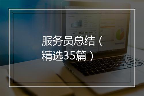 服务员总结（精选35篇）