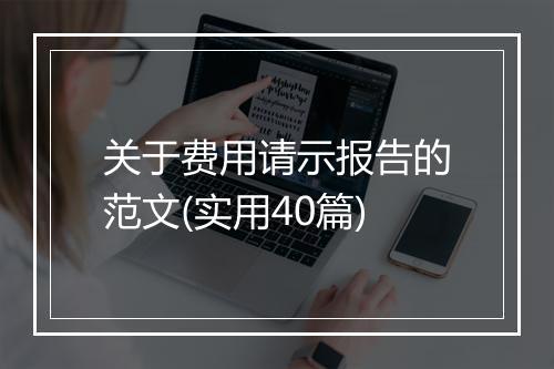 关于费用请示报告的范文(实用40篇)