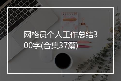 网格员个人工作总结300字(合集37篇)