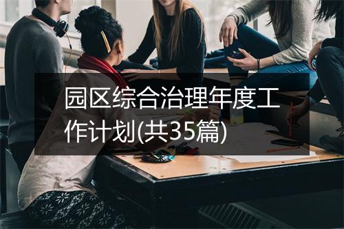 园区综合治理年度工作计划(共35篇)