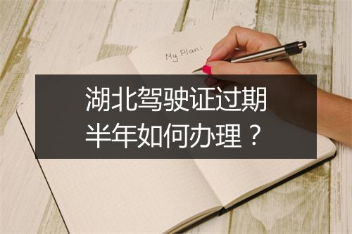 湖北驾驶证过期半年如何办理？