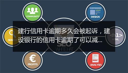 建行信用卡逾期多久会被起诉，建设银行的信用卡逾期了可以减免吗