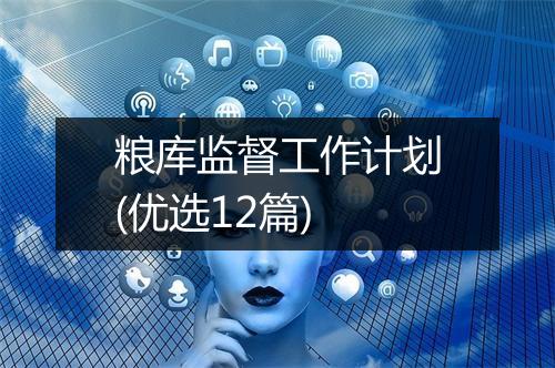 粮库监督工作计划(优选12篇)