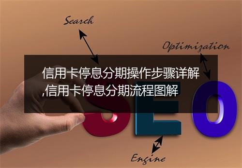 信用卡停息分期操作步骤详解,信用卡停息分期流程图解