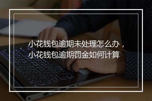 小花钱包逾期未处理怎么办，小花钱包逾期罚金如何计算
