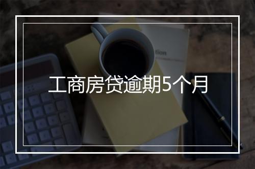 工商房贷逾期5个月