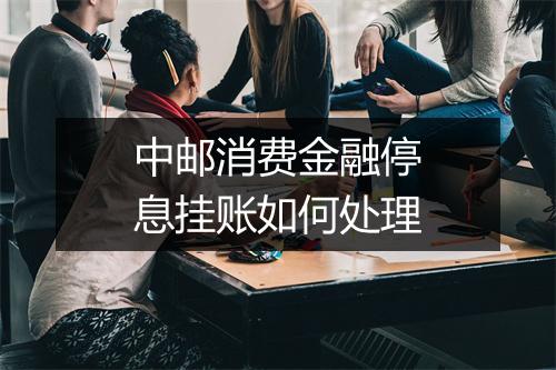 中邮消费金融停息挂账如何处理