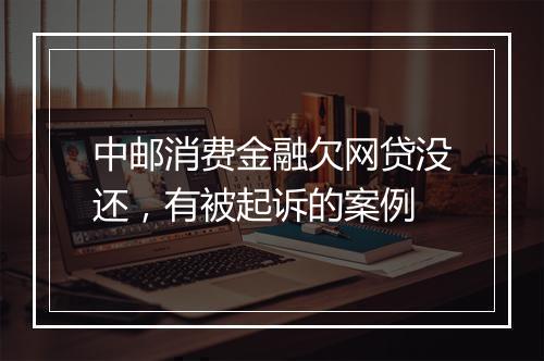 中邮消费金融欠网贷没还，有被起诉的案例