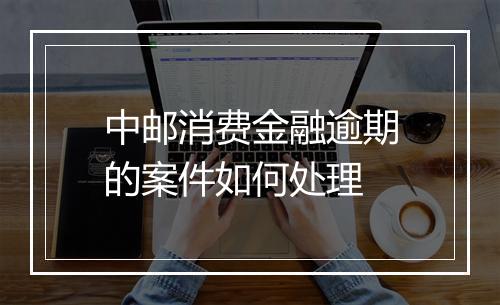 中邮消费金融逾期的案件如何处理