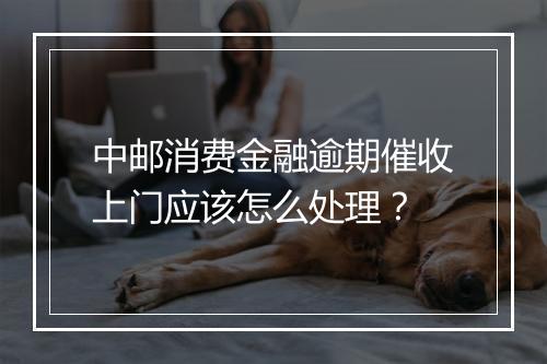 中邮消费金融逾期催收上门应该怎么处理？