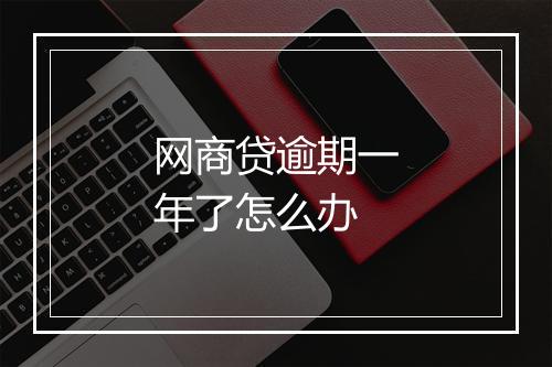 网商贷逾期一年了怎么办