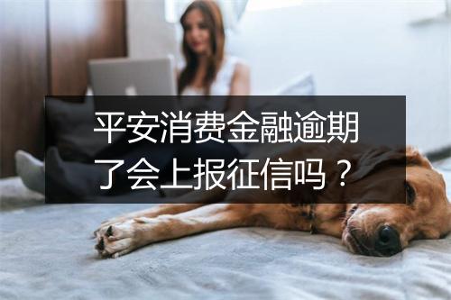 平安消费金融逾期了会上报征信吗？