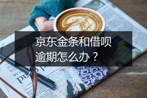 京东金条和借呗逾期怎么办？