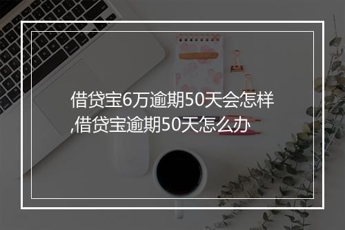 借贷宝6万逾期50天会怎样,借贷宝逾期50天怎么办