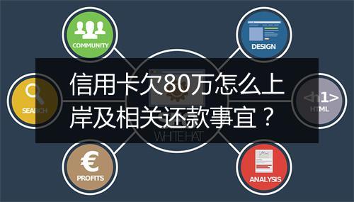 信用卡欠80万怎么上岸及相关还款事宜？