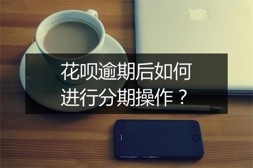 花呗逾期后如何进行分期操作？