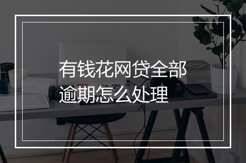 有钱花网贷全部逾期怎么处理