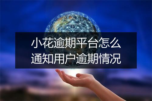 小花逾期平台怎么通知用户逾期情况