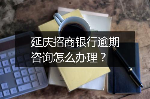 延庆招商银行逾期咨询怎么办理？
