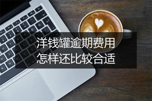 洋钱罐逾期费用怎样还比较合适