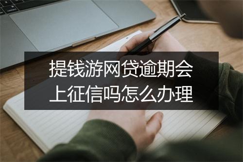 提钱游网贷逾期会上征信吗怎么办理