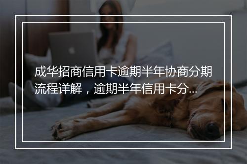 成华招商信用卡逾期半年协商分期流程详解，逾期半年信用卡分期操作指南