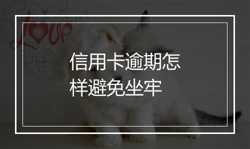 信用卡逾期怎样避免坐牢