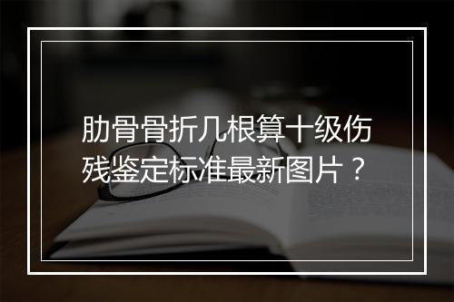 肋骨骨折几根算十级伤残鉴定标准最新图片？