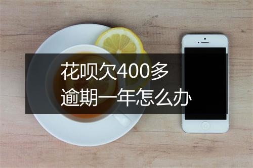 花呗欠400多逾期一年怎么办