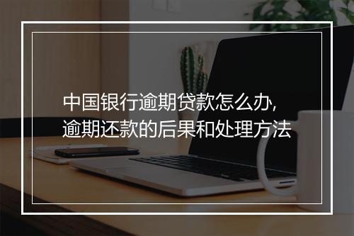 中国银行逾期贷款怎么办,逾期还款的后果和处理方法