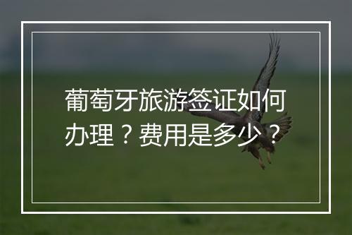 葡萄牙旅游签证如何办理？费用是多少？