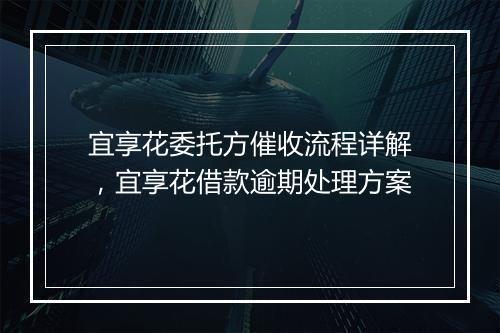 宜享花委托方催收流程详解，宜享花借款逾期处理方案