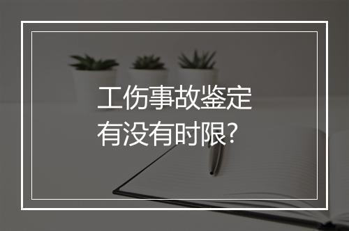 工伤事故鉴定有没有时限?