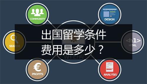 出国留学条件费用是多少？