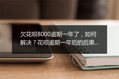 欠花呗8000逾期一年了，如何解决？花呗逾期一年后的后果有哪些？
