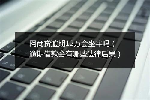网商贷逾期12万会坐牢吗（逾期借款会有哪些法律后果）