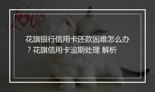 花旗银行信用卡还款困难怎么办？花旗信用卡逾期处理 解析