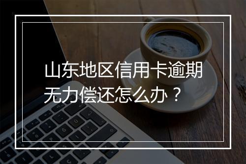 山东地区信用卡逾期无力偿还怎么办？