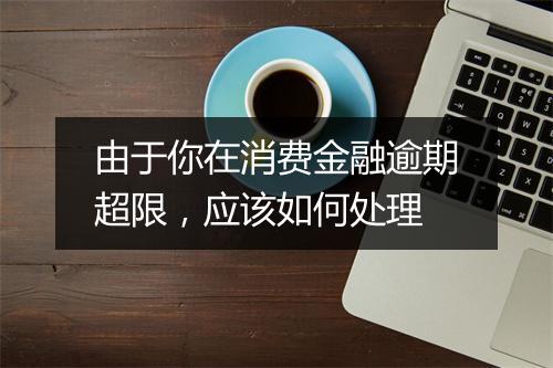由于你在消费金融逾期超限，应该如何处理