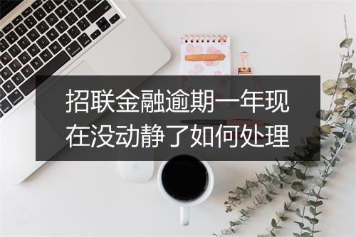招联金融逾期一年现在没动静了如何处理
