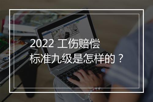2022 工伤赔偿标准九级是怎样的？
