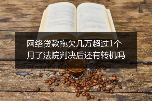 网络贷款拖欠几万超过1个月了法院判决后还有转机吗