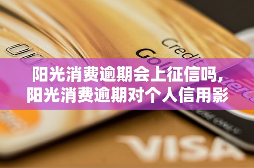 阳光消费逾期会上征信吗？逾期对个人信用影响大不大？
