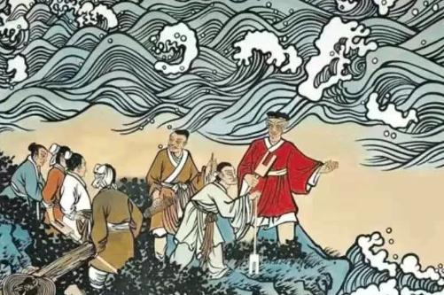 大禹治水三过家门而不入的故事